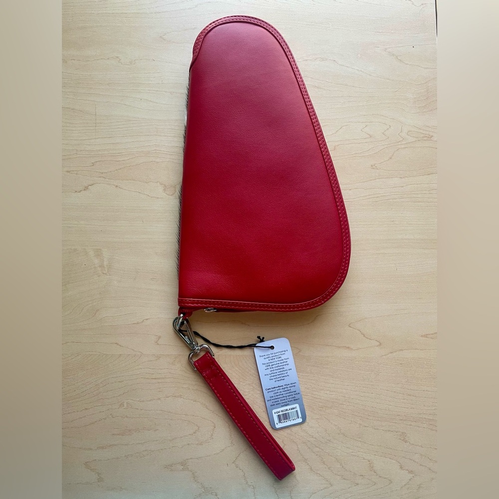 Cow hide pistol case - Picture 2 of 7